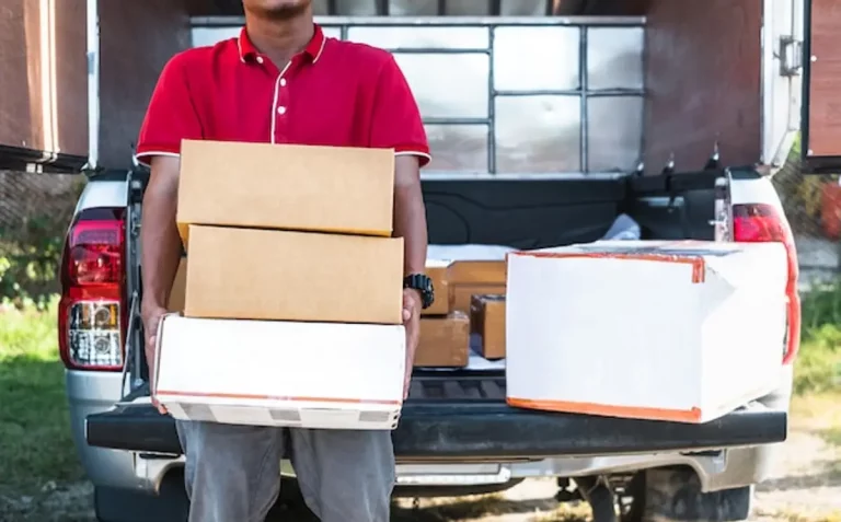 colis livraison camion économique