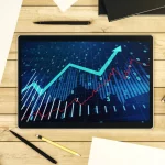 portfolio diversifié graphique croissance investissement